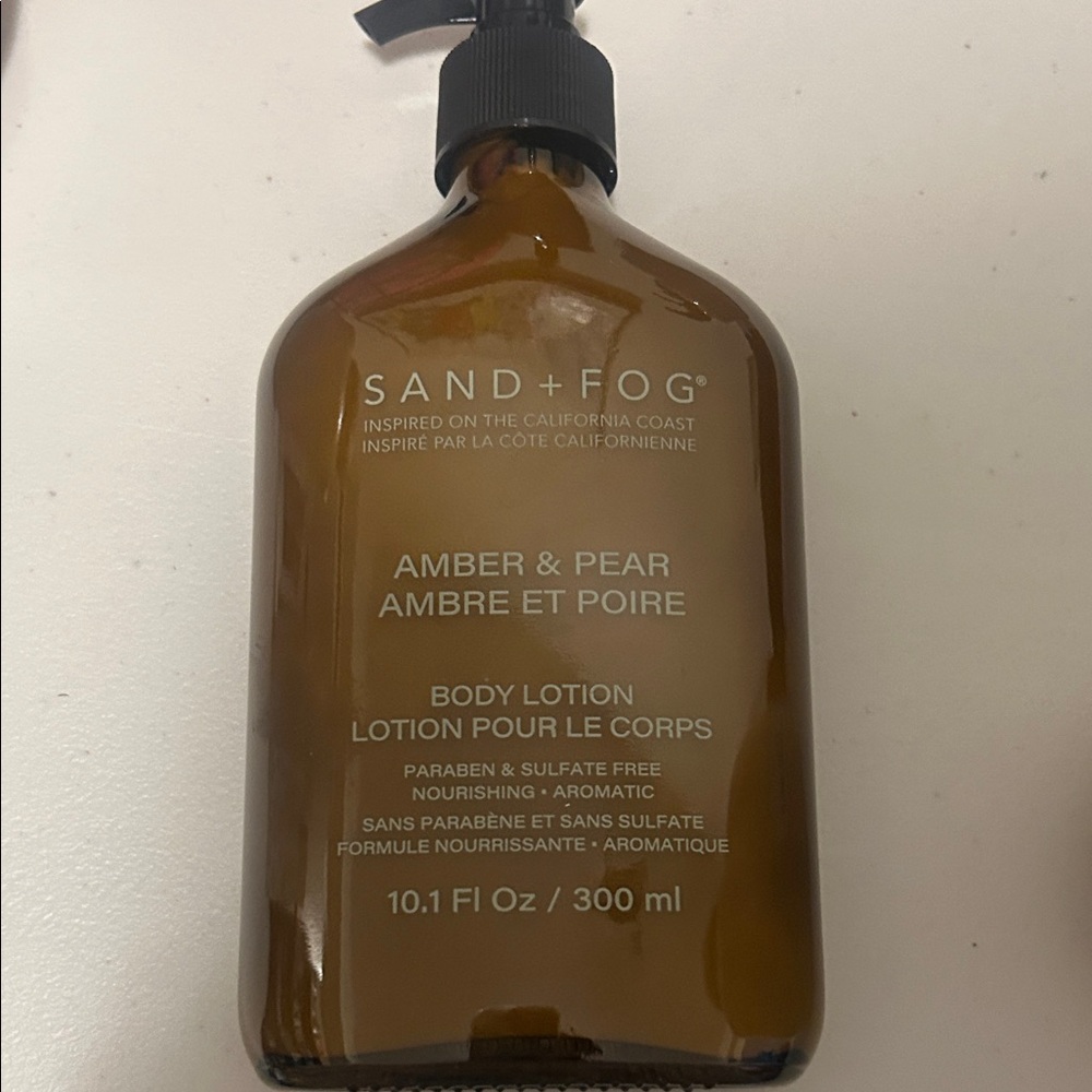 Sand&fog amber & pear body lotion 300ml